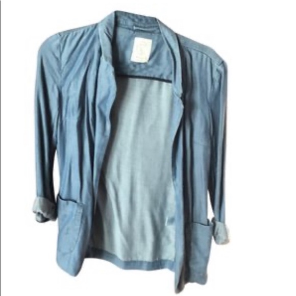 Tallis lightweight jean blazer - Picture 4 of 4